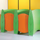 stainless steel washroom cubicle / laminate / toilet / kindergarten