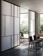 interior door / aluminum / sliding / pivoting with offset axis