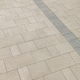 stone paving slab / outdoor / smooth / gray