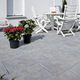 concrete paving slab / anti-slip / frost-resistant / for public spaces