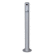 pedestal ashtray / aluminum / outdoor / commercial