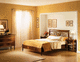 double bed / classic / with headboard / wooden