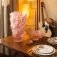 original design vase / crystal / table / white