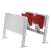 contemporary school bench / melamine / beech / water-repellent fabric