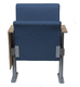contemporary auditorium seating / fabric / plywood / beech