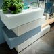 contemporary chest of drawers / lacquered wood / modular / not specified