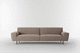 modular sofa / contemporary / fabric / leather
