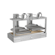 charcoal grill / countertop / for commercial kitchen / stainless steel