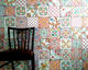 ceramic tile / indoor / bathroom / living room