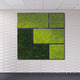 flat preserved moss / for living frame / square / rectangular