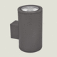 contemporary wall light / outdoor / glass / cast aluminum