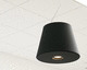 pendant lamp / foam / contemporary / black