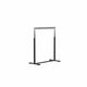 1-bar towel rack / floor-standing / metal