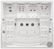 built-in hot tub / rectangular / 7-person / multiplace