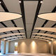 wall sound-absorbing panel / for false ceiling / fabric / wooden