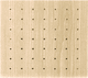 ceiling acoustic panel / MDF / square / perforated