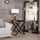 wall-mounted mirror / free-standing / contemporary / rectangular