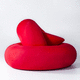 original design bean bag / fabric / polyurethane / with washable removable cover