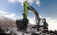 crawler excavator / for construction / loading