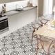 cement tile / matte / indoor / kitchen