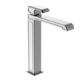 washbasin mixer tap / countertop / chromed metal / bathroom