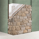 engineered stone wall cladding / exterior / interior / glued