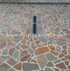 porphyry paving slab / outdoor / pedestrian