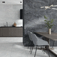 porcelain stoneware tile / polished / indoor / bathroom