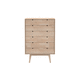 chest of drawers with long legs / contemporary / birch / plywood
