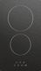 vitroceramic cooktop / 2 burner / built-in / with touch controls
