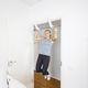 double pull-up bar / metal / wooden / outdoor