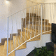 wrought iron railing / with bars / indoor / for stair