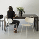 contemporary chair / outdoor / indoor / metal