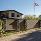 fencing with bars / garden / WPC / high security