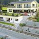 stone retaining wall / reinforced earth / for garden enclosures
