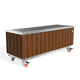 pine planter / bamboo / spruce / stainless steel