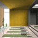 interior wall-covering / cork / 3D / 3D effect