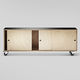 contemporary sideboard / plywood / birch / linoleum