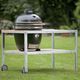 charcoal barbecue / commercial / on casters / cast iron