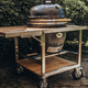 charcoal barbecue / commercial / on casters / ceramic