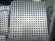 perforated profiled sheet / aluminum / for facade