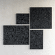 wood decorative wall art / contemporary