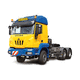 rear unloading dump truck / rubber-tired / for construction / diesel