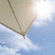 solar protection fabric / plain / polyester / waterproof
