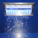 snow shower head / recessed ceiling / rectangular / with built-in light