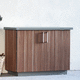 contemporary sideboard / wooden / ceramic / with drawers