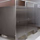 stainless steel washroom cubicle / toilet / for public building