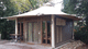 bungalow type house / traditional / with terrace / steel