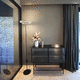 floor-standing lamp / aluminum / contemporary / wireless