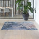 contemporary rug / nature pattern / bamboo fiber / New Zealand wool
